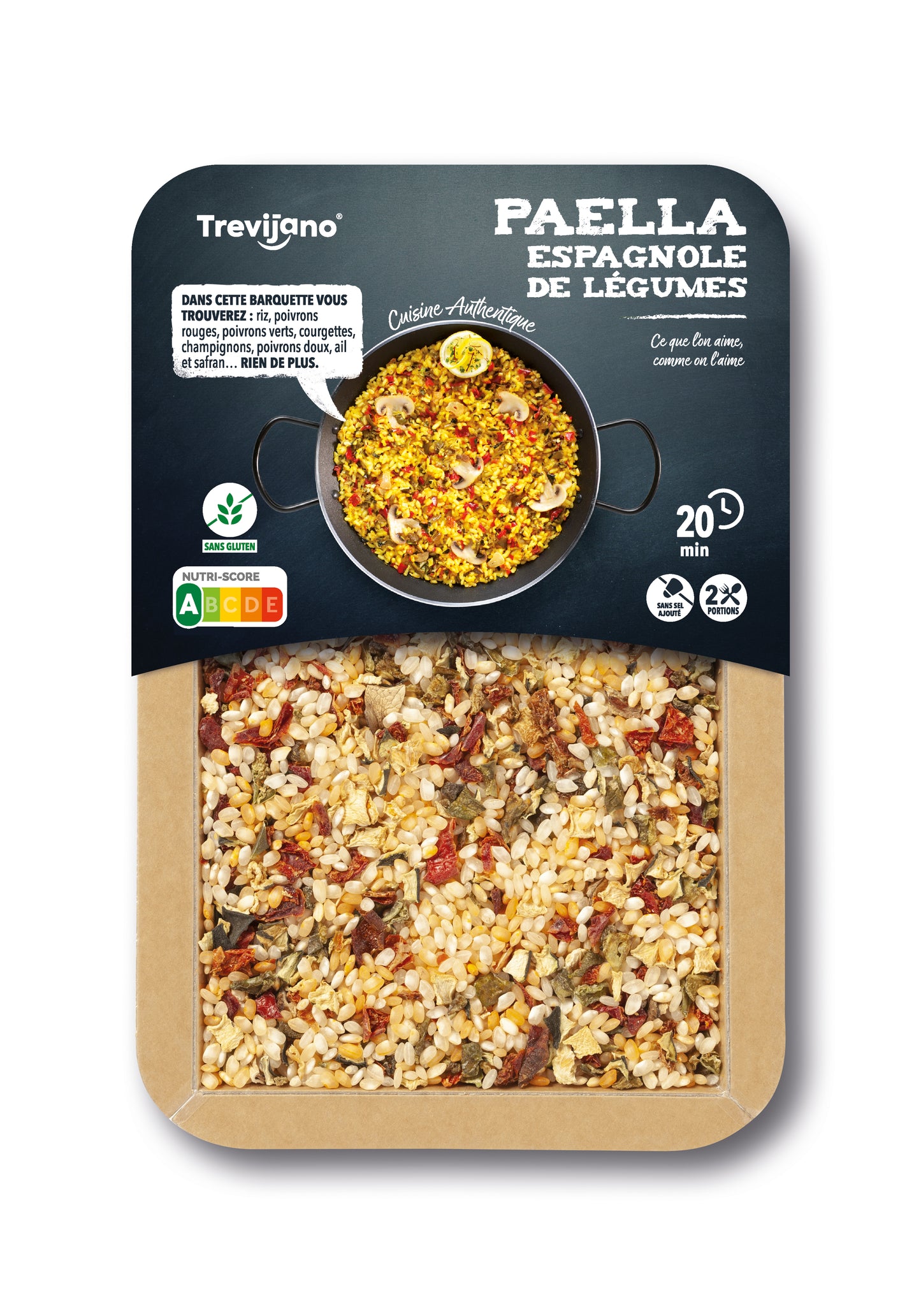 Trevijano Paëlla aux 6 légumes