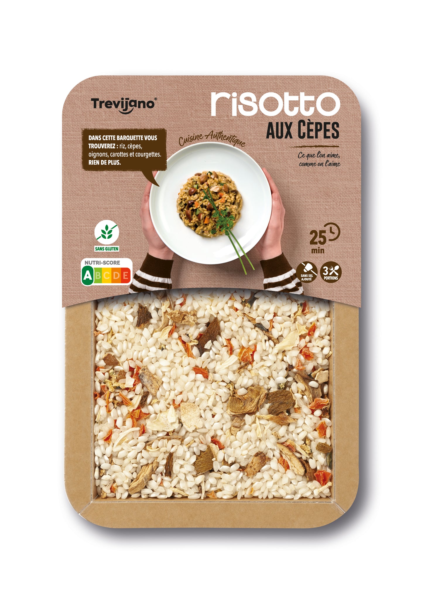 Trevijano Risotto aux cèpes