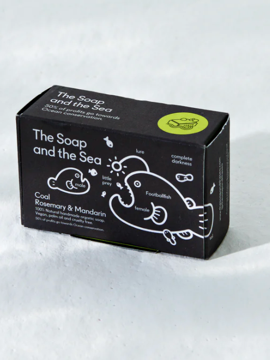 Soap & the Sea Coal, Rosemary & Mandarin