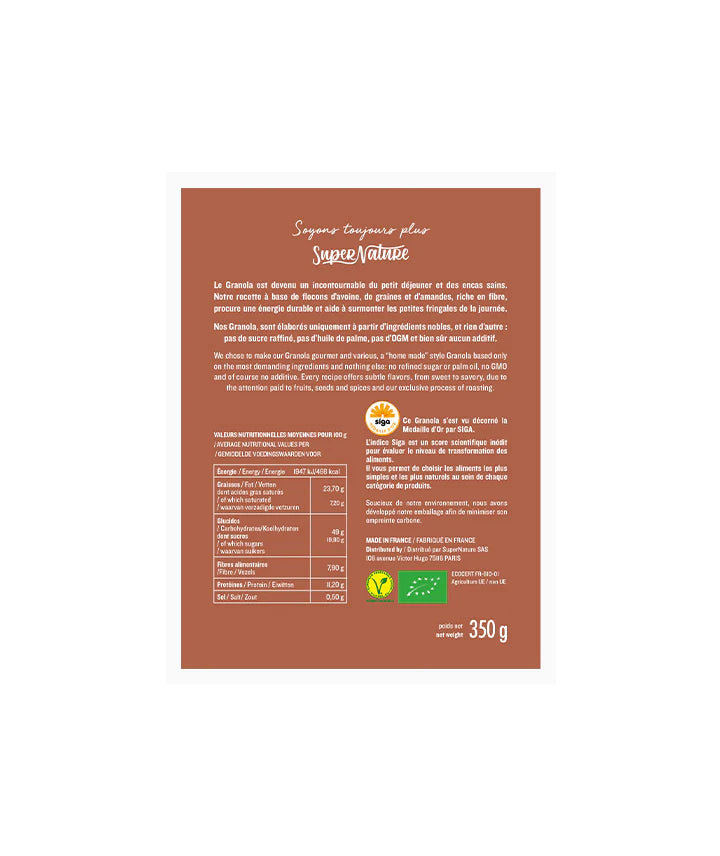 SuperNature Granola Chocolate