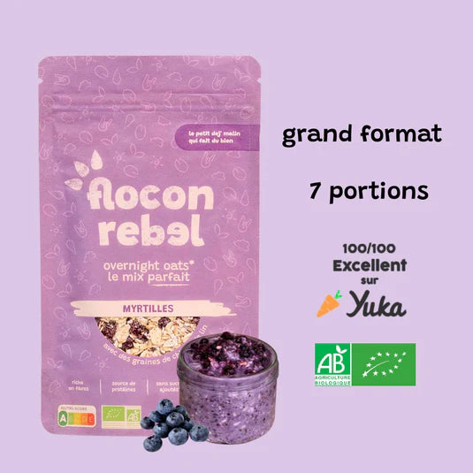 Flocon Rebel Myrtilles Grand Format
