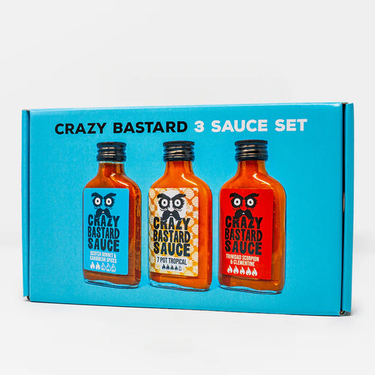 Crazy Bastard 3 Sauce Set Tropical