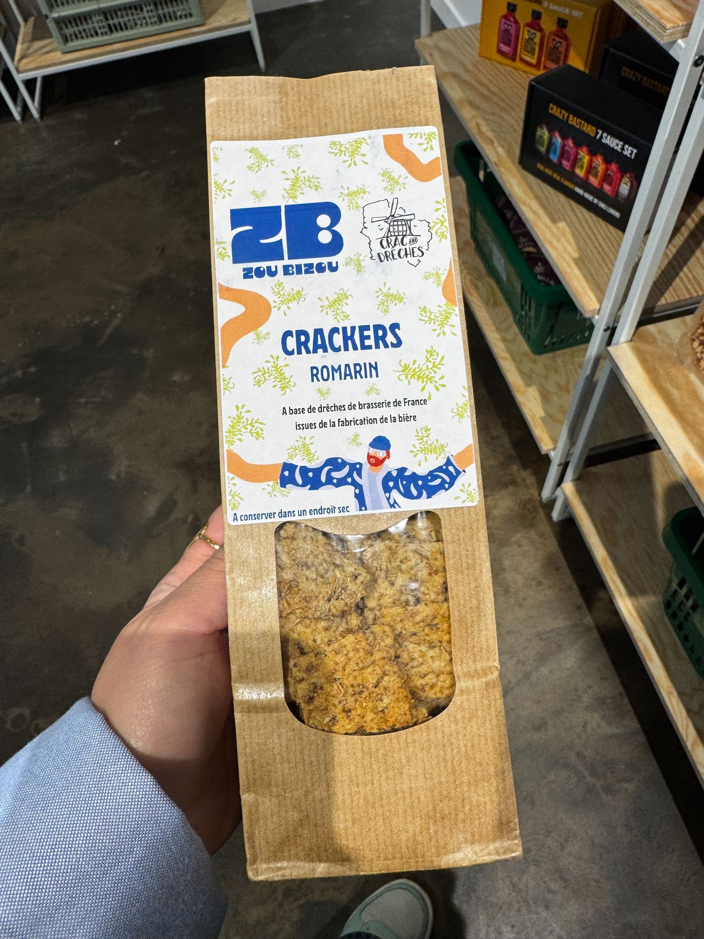 Zoubizou Crackers Romarin
