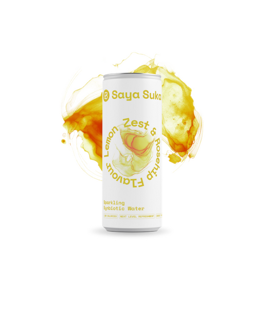 Saya Suka Synbiotic Water - Lemon Zest Rosehip